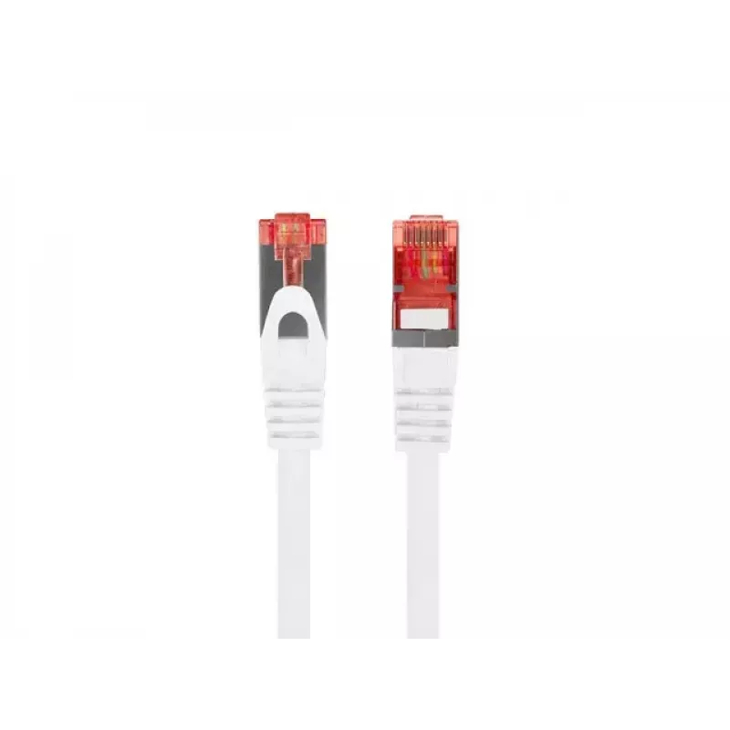 LANBERG Cabo de rede Cat6 S/FTP (S-STP), RJ‑45–RJ‑45, 2 m, branco