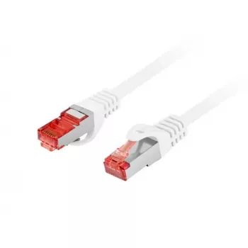 LANBERG Cabo de rede Cat6 S/FTP (S-STP), RJ‑45–RJ‑45, 2 m, branco