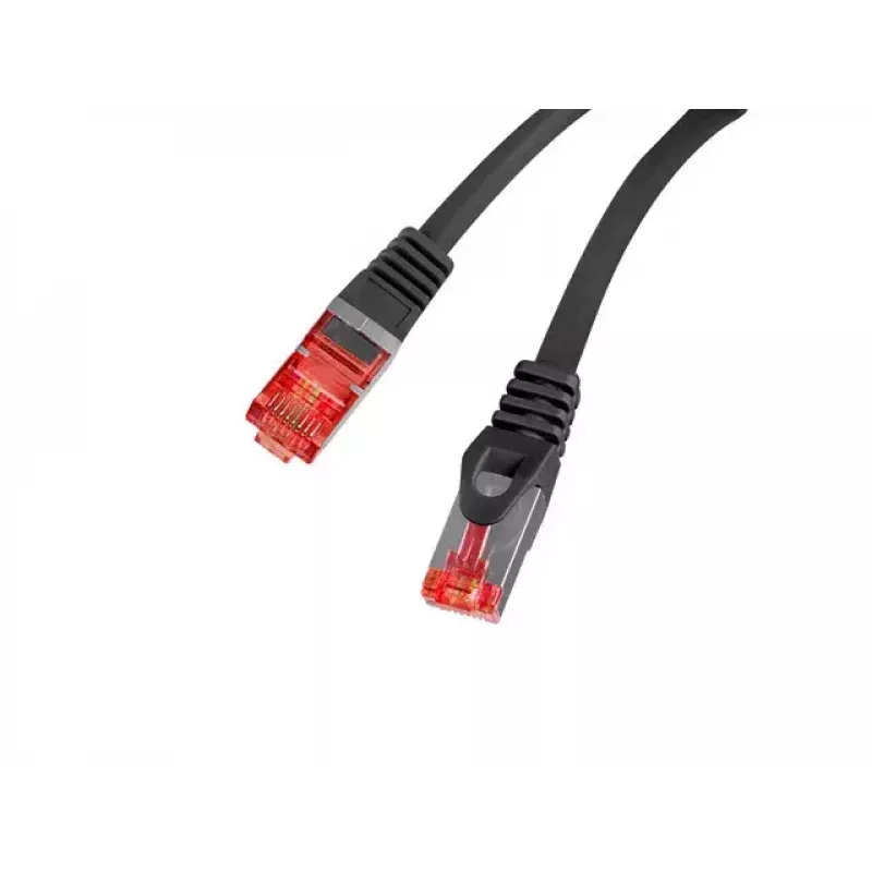 Cabo de rede Lanberg PCF6-10CU-0500-BK RJ-45 Cat6 5 m Preto