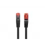 Cabo de rede Lanberg PCF6-10CU-0500-BK RJ-45 Cat6 5 m Preto