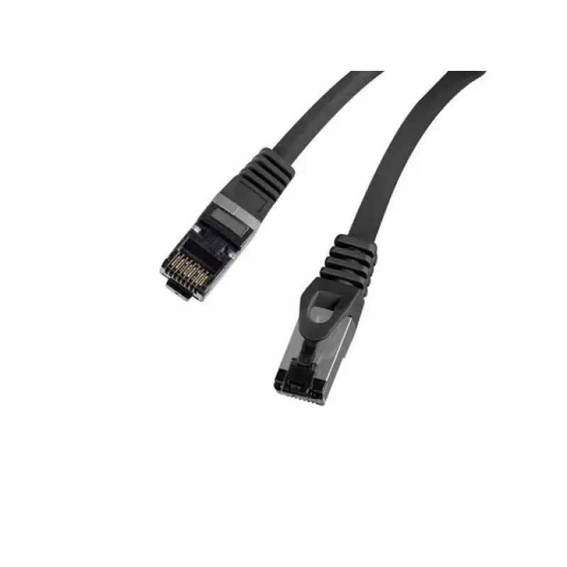 LANBERG Cabo de rede Cat8.1 S/FTP (S-STP) RJ-45–RJ-45 Preto 0,25 m