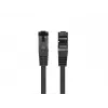 LANBERG Cabo de rede Cat8.1 S/FTP (S-STP) RJ-45–RJ-45 Preto 0,25 m