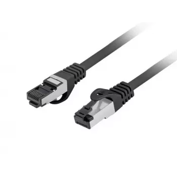 LANBERG Cabo de rede Cat8.1 S/FTP (S-STP) RJ-45–RJ-45 Preto 0,25 m