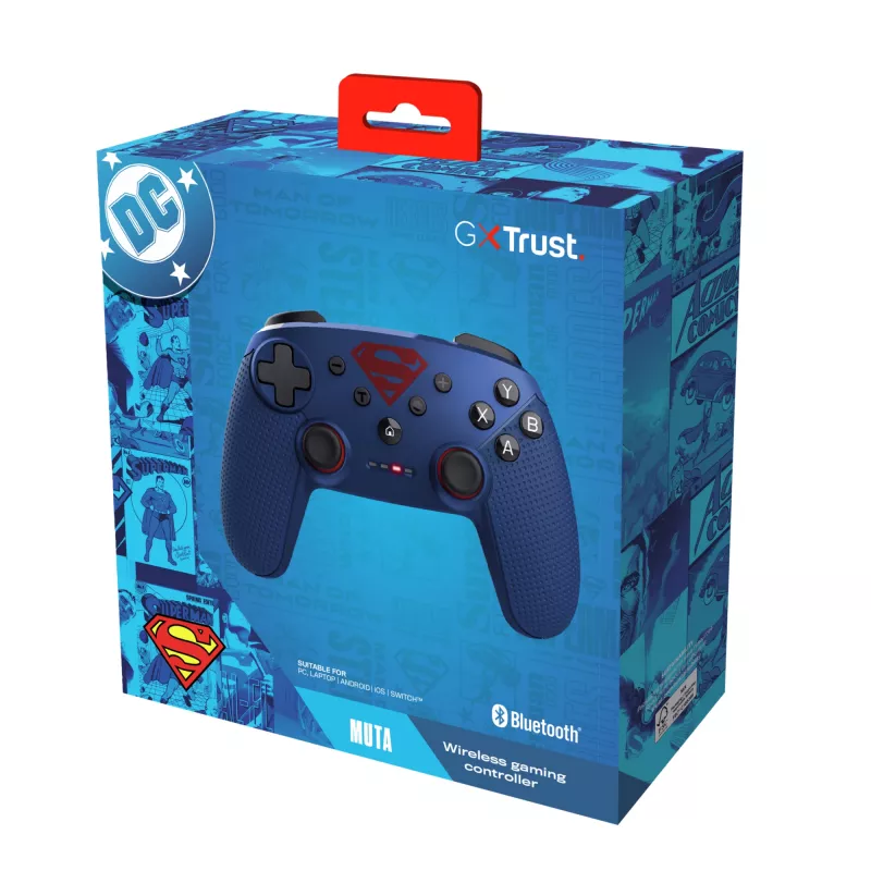 Comando Trust GXT 542SM Muta Azul Bluetooth RF USB Android Nintendo Switch PC iOS
