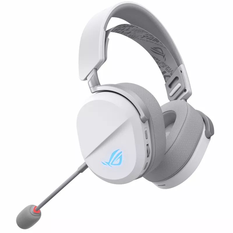 ASUS ROG Pelta Headset com fios e sem fios Arco de cabeça Gaming USB Type-C Bluetooth Branco