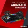 Kart elétrico de drift Razor CRAZY CART Shift Lightshow — bateria de lítio recarregável, espetáculo de luzes LED, 13 km/h, 40 min