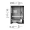 Caixa para PC TACENS MARS MC-PULSAR LCD ATX Midi Tower, vidro temperado, LCD frontal, USB-C, suporta GPU 33,2 cm