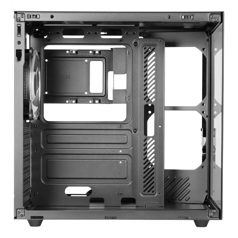 Caixa para PC TACENS Mars Gaming MCV-ONE Midi Tower – preto, ATX/Micro-ATX/Mini-ITX, vidro temperado, suporta ventoinhas de 120 mm