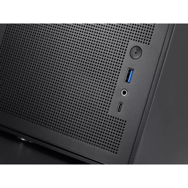 Caixa para PC Mini Tower TACENS Mars Gaming MC-XPRO — Mini-ITX/Micro-ATX, suporte para fonte de alimentação SFX, Mesh, preto, ventoinha de 120 mm