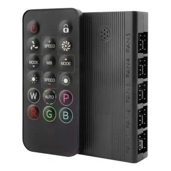 Sistema de refrigeração para computador Mars Gaming MFHUB peça/acessório Controlador RGB endereçável