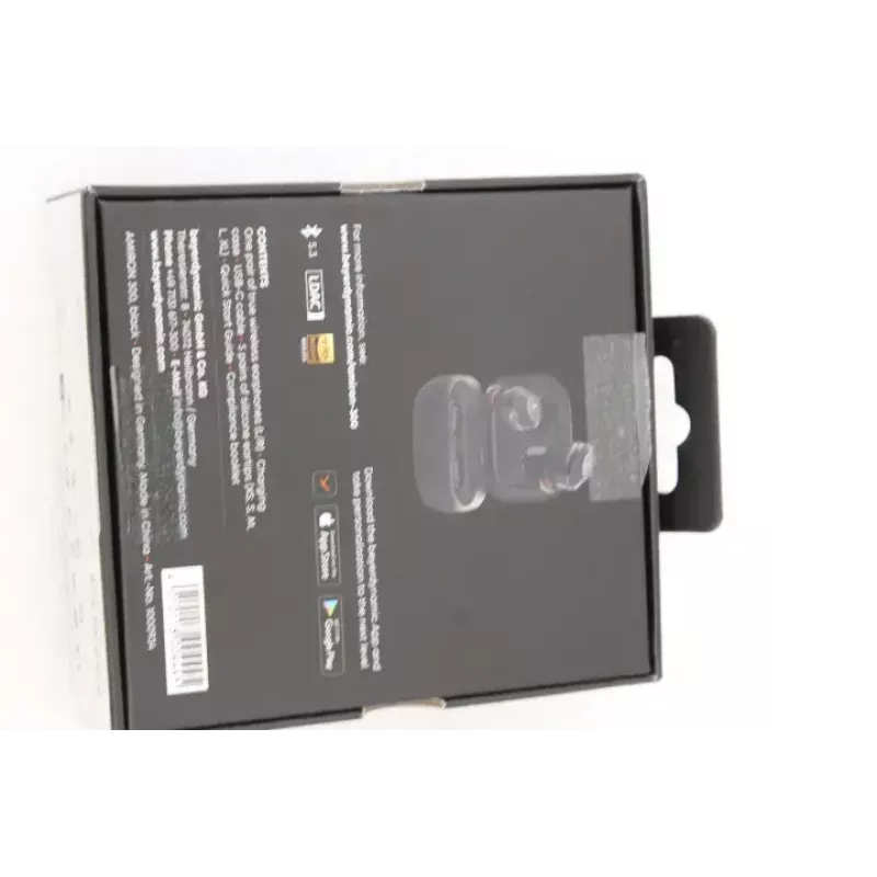 Auscultadores TWS Beyerdynamic AMIRON 300 com estojo de carregamento, microfone incorporado, Bluetooth, ANC — preto