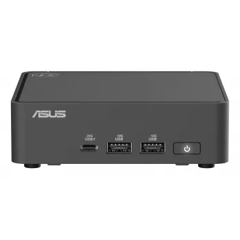 Mini PC barebone ASUS NUC 15 Pro preto — Intel Core Ultra 5, DDR5 até 96 GB, SSD M.2, Wi‑Fi 7, Bluetooth 5.4, 1x RJ‑45, fonte de alimentação 120W