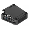 Mini PC barebone ASUS NUC 15 Pro preto — Intel Core Ultra 5, DDR5 até 96 GB, SSD M.2, Wi‑Fi 7, Bluetooth 5.4, 1x RJ‑45, fonte de alimentação 120W