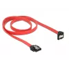 Cabo SATA DeLOCK 83980 0.7 m preto vermelho