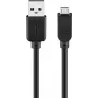 Cabo USB Goobay 95735 0,3 m USB A Micro-USB B preto