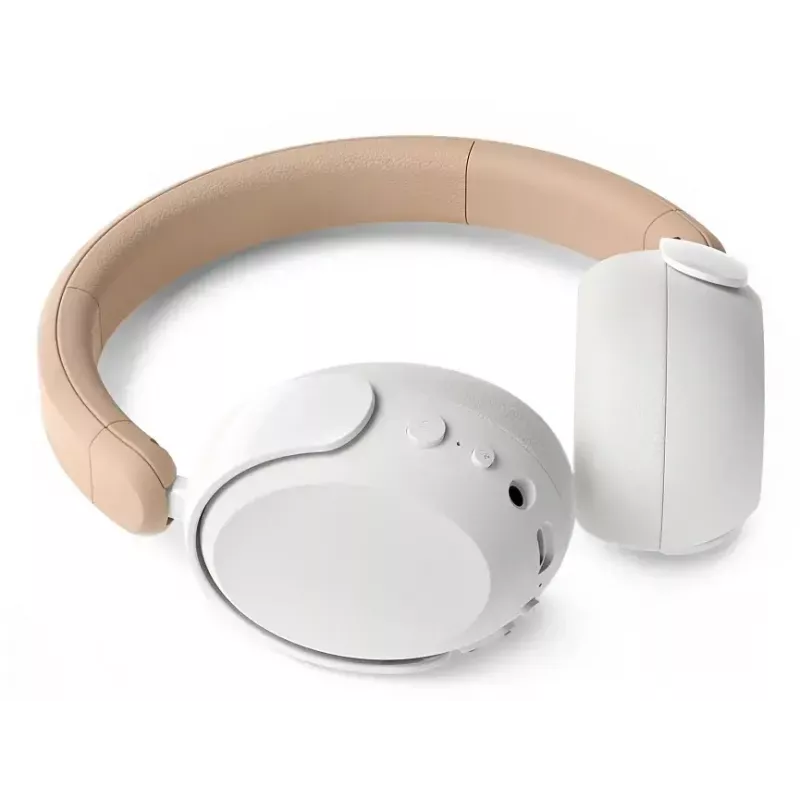 Philips 5000 series TAK5500AL/00 auscultador/headset com fios e sem fios de arco de cabeça chamadas/música Bluetooth âmbar, branco