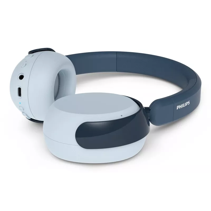 Philips 5000 series TAK5500RT headset com fios e sem fios de arco de cabeça chamadas/música Bluetooth azul, verde
