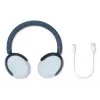 Philips 5000 series TAK5500RT headset com fios e sem fios de arco de cabeça chamadas/música Bluetooth azul, verde