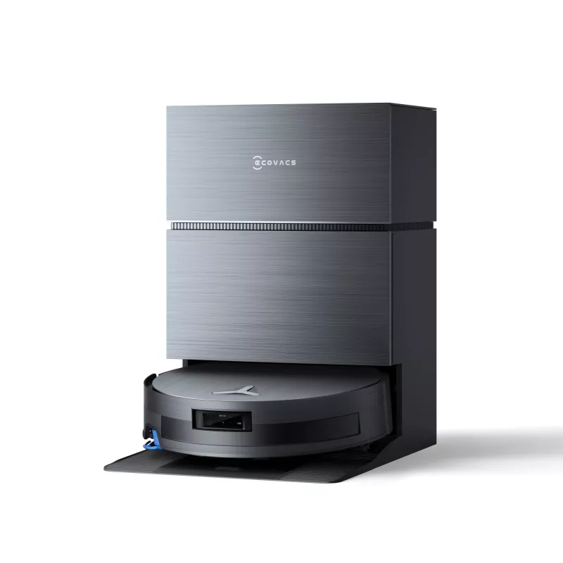 Robô aspirador Ecovacs Deebot X11 Pro Omni — preto, Li‑Ion 6400 mAh, 206 min de autonomia, 0,22 L de depósito de pó, estação base 2,5 L
