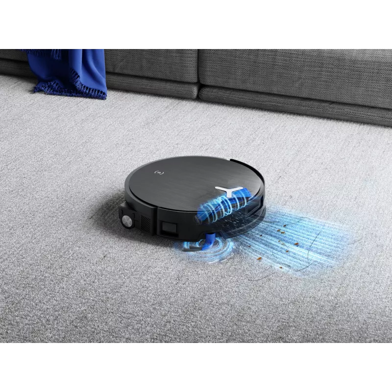 Robô aspirador Ecovacs Deebot X11 Pro Omni — preto, Li‑Ion 6400 mAh, 206 min de autonomia, 0,22 L de depósito de pó, estação base 2,5 L