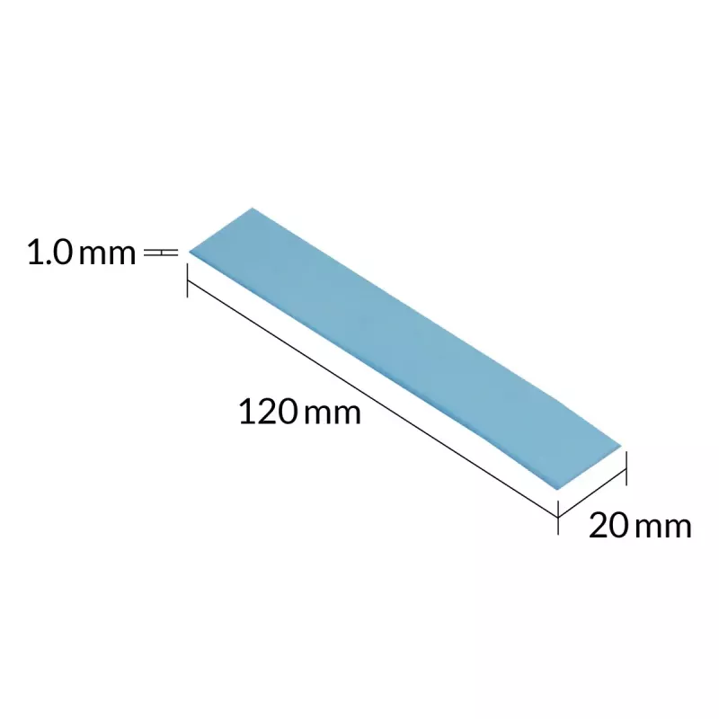 Pad térmico ARCTIC TP-3 Premium Performance 120 x 20 mm, 1 mm