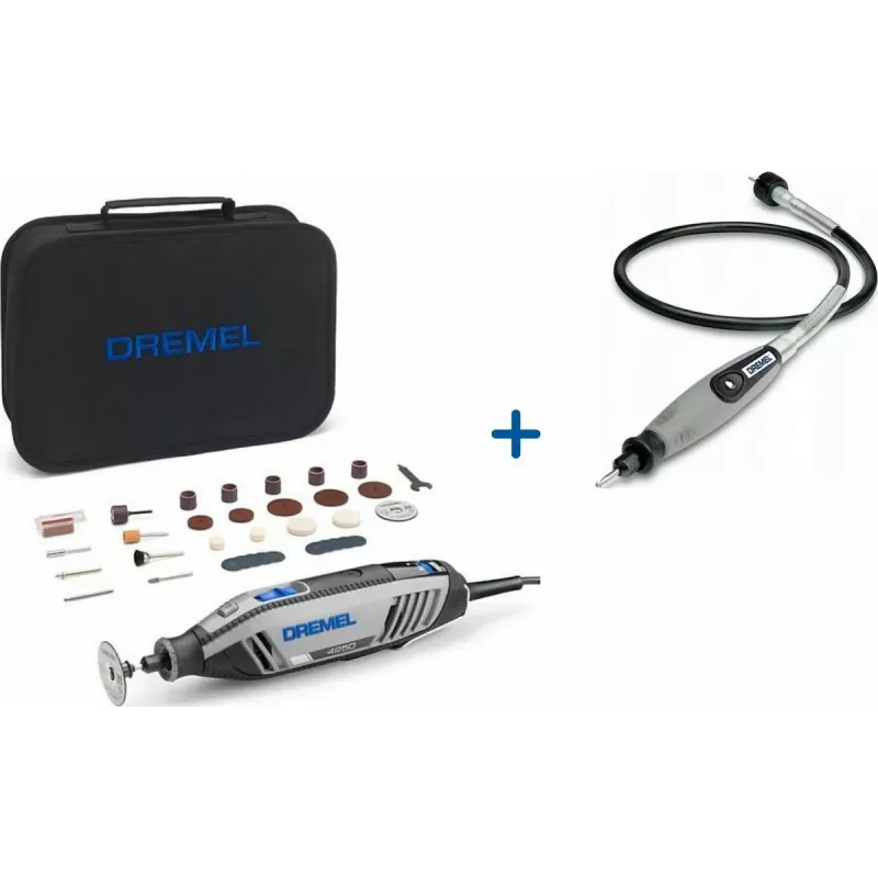Dremel 4250-1/35 ferramenta multifunções, 175 W, com acessórios (conjunto de oferta de Natal)