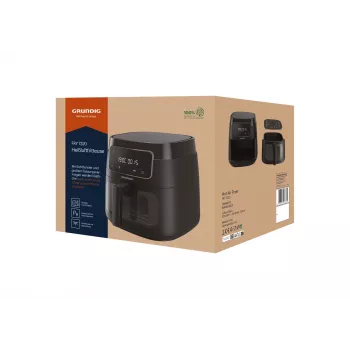Grundig FRY 7320 fritadeira de ar quente individual 7,6 L de pé 1900 W preta