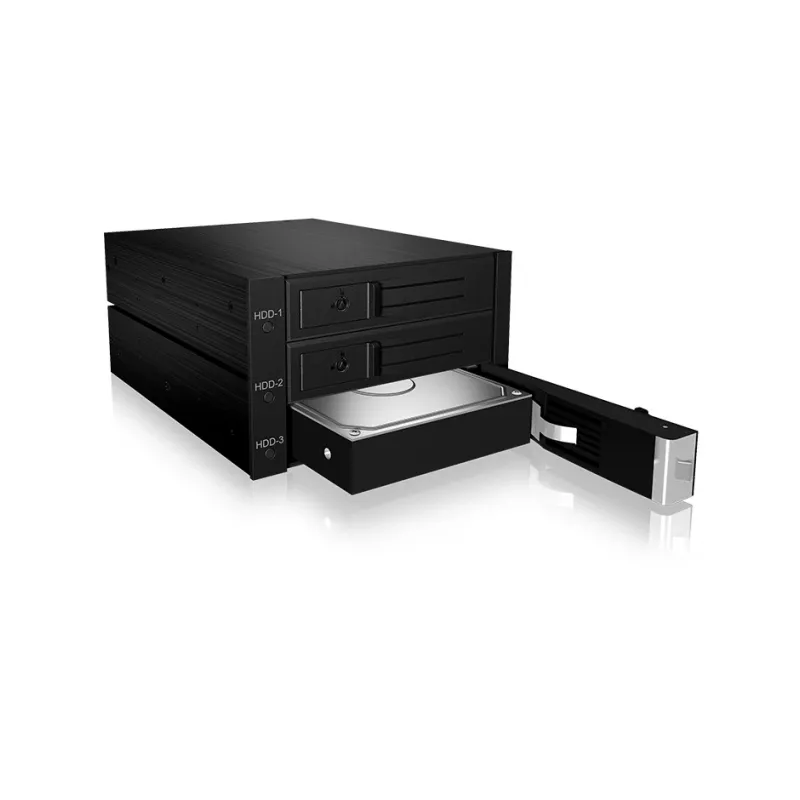 ICY BOX ICY BOX IB-563SSK - Caixa para unidades de armazenamento com ventoinha - 3.5 (8.9 cm)