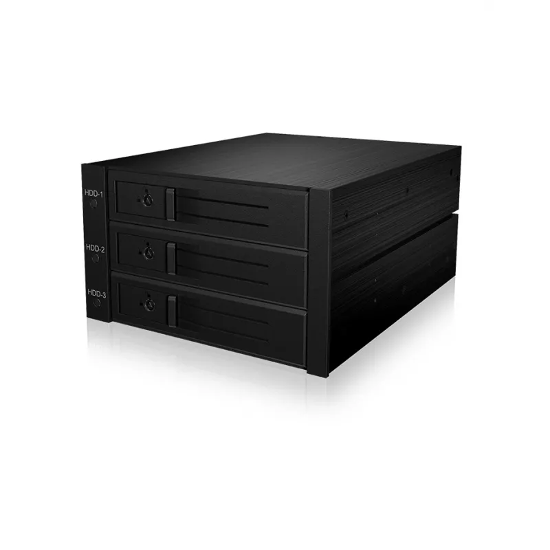 ICY BOX ICY BOX IB-563SSK - Caixa para unidades de armazenamento com ventoinha - 3.5 (8.9 cm)