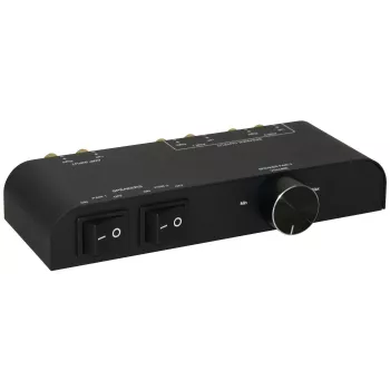 Microconnect MC-GEN-270 comutador de áudio preto