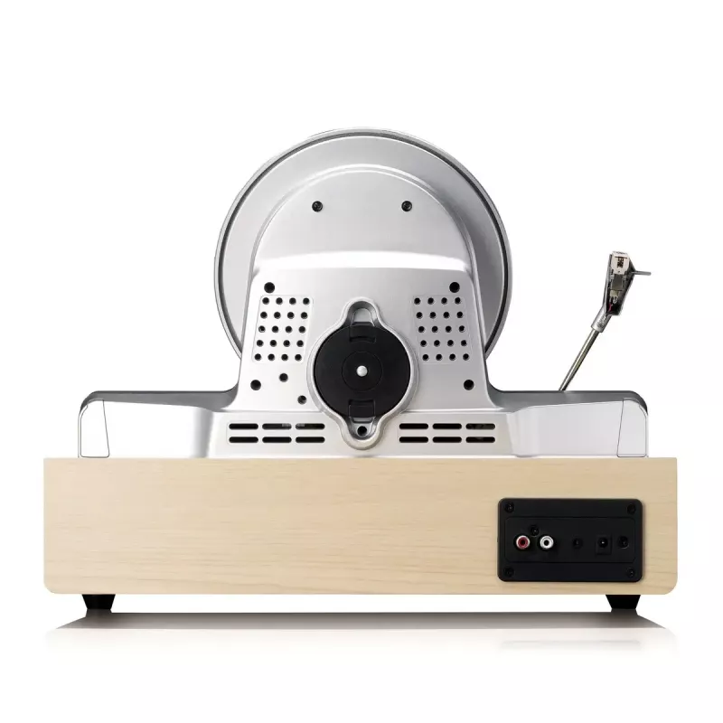 Gira-discos de áudio com acionamento por correia Lenco LSA-071SI, totalmente automático, cinzento, Bluetooth, 3,5 mm, 10 W