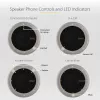 StarTech.com USB-C Speakerphone Docking Station, Mini Portable Conference Speaker e Audio Dock, USB-C para VGA/4K HDMI, 2x USB-A Hub, microfone/altifalante, Teams/Zoom/Softphone Speakerphone