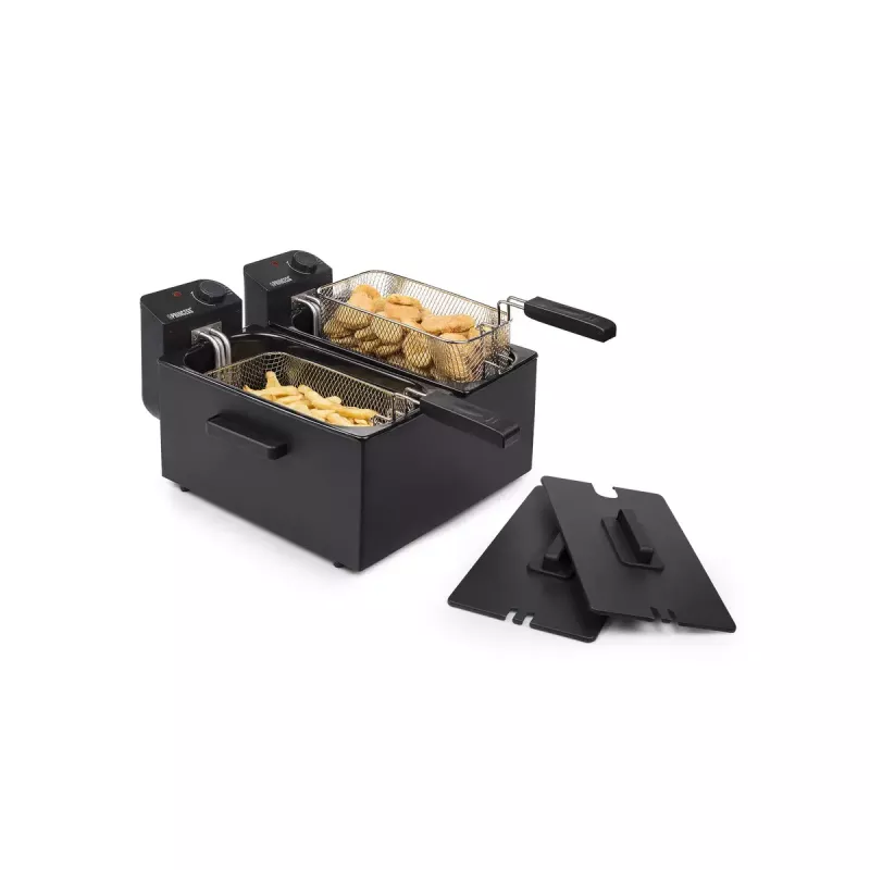 Fritadeira Princess 183028 Double preta Fryer 6 L 3600 W