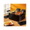 Fritadeira Princess 183028 Double preta Fryer 6 L 3600 W