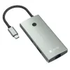 Techly IUSB32C-HUB6HPDI Hub de interfaces USB 3.2 Gen 1 (3.1 Gen 1) Type-C 5000 Mbit/s alumínio
