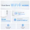 TP-Link AX3000 + G1500 Sistema Powerline Mesh Wi-Fi 6 para toda a casa