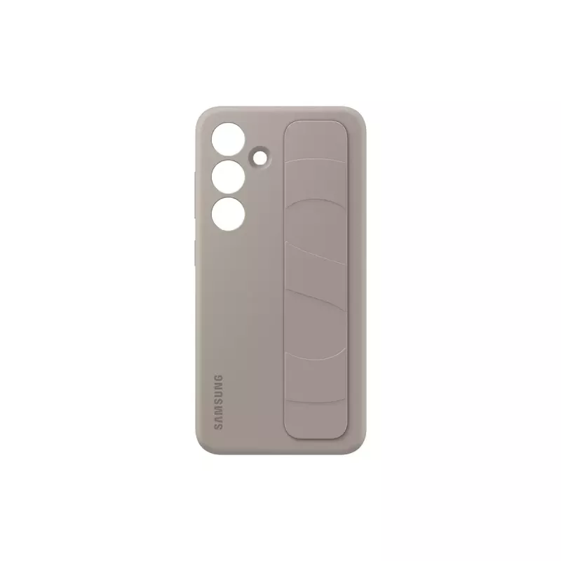 Samsung Standing Grip Case Taupe capa para telemóvel 15,8 cm (6,2 polegadas) capa cinzento