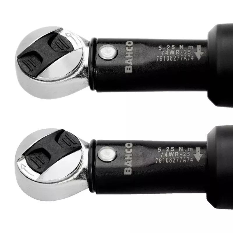 Chave dinamométrica Bahco 74WR-15 15-75 Nm ajustável com catraca