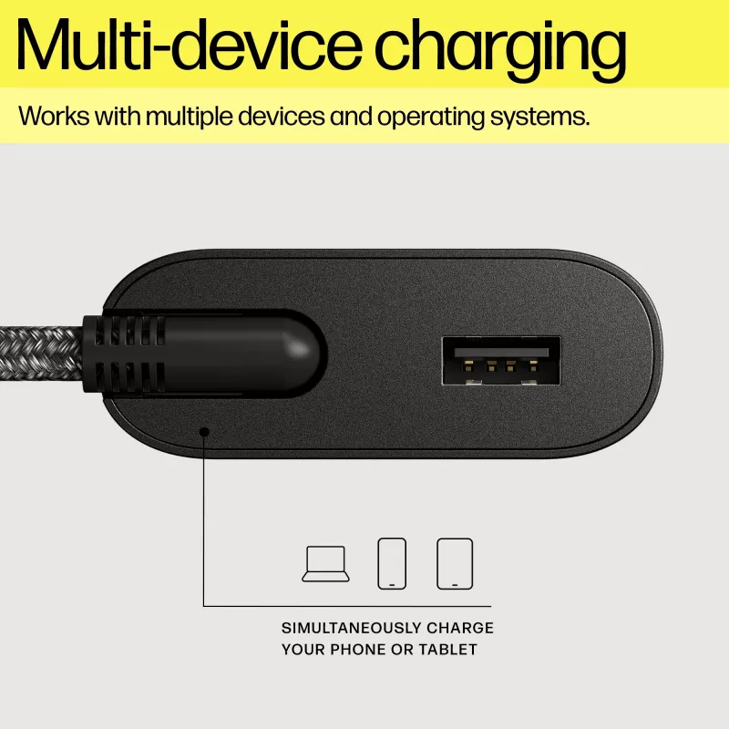 Carregador para portátil HP 110W USB-C, Portátil, Interior, 43 - 63 Hz, 110 W, 5V/9V/12V/15V/20V, 1,6 A