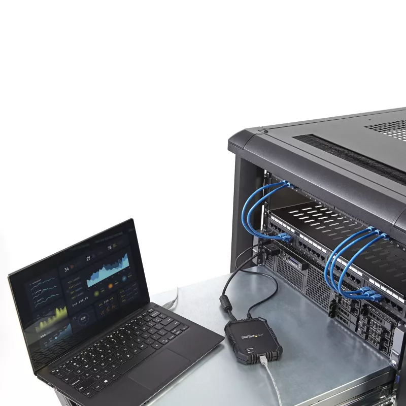 StarTech.com Consola KVM de portátil para servidor com caixa robusta