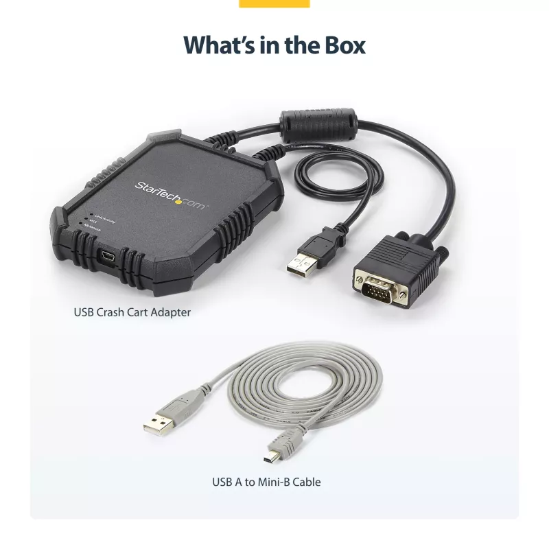 StarTech.com Consola KVM de portátil para servidor com caixa robusta