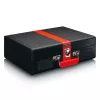 Gira-discos áudio com acionamento por correia Lenco TT-110 Preto Vermelho Semiautomático