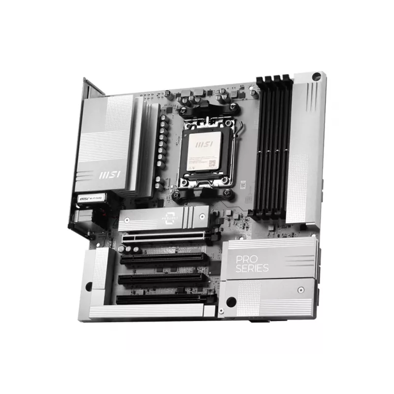MSI AM5 PRO B850M-A WIFI PZ M-ATX AMD B850 Socket AM5 micro ATX