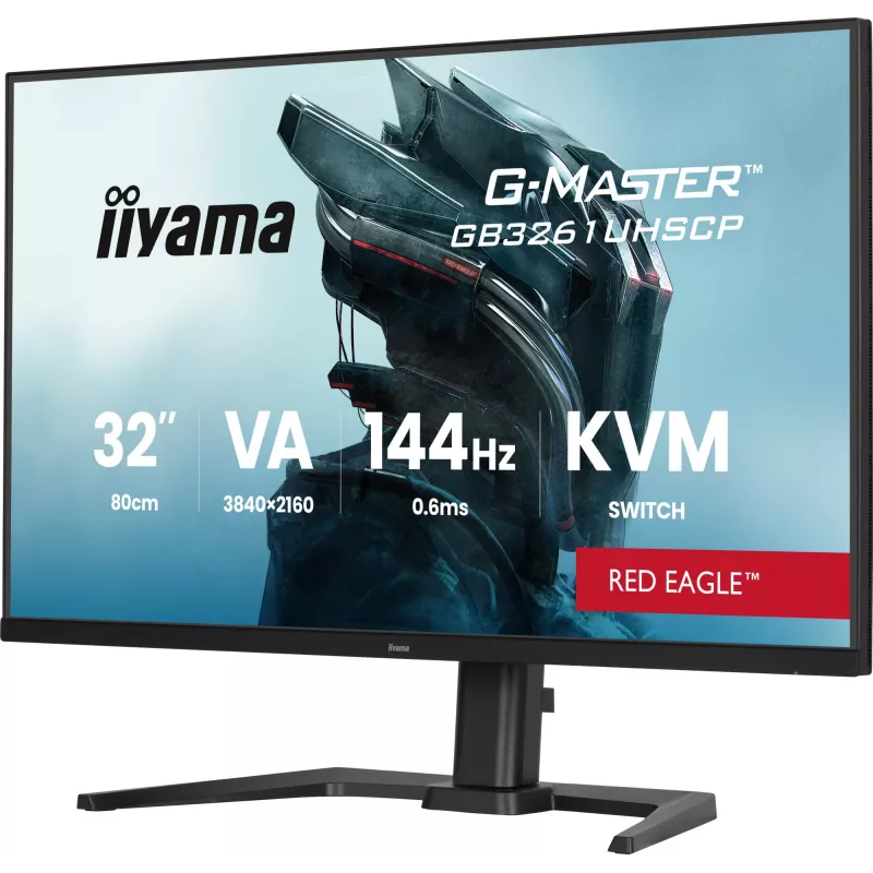 Monitor de computador iiyama G-MASTER GB3261UHSCP-B1 80 cm (31,5 polegadas) 4K Ultra HD LED – preto