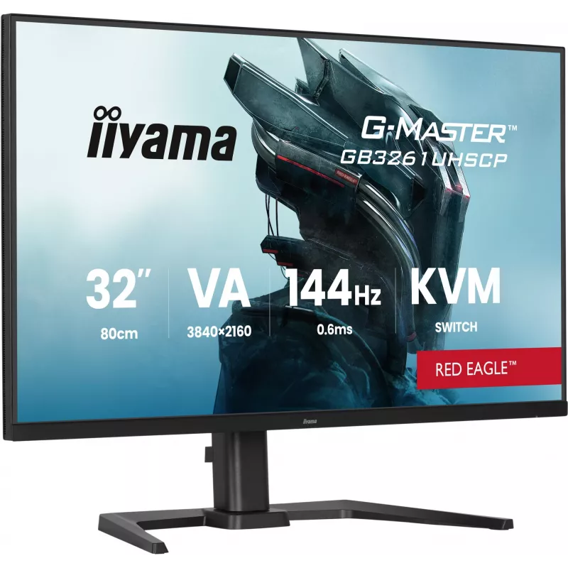 Monitor de computador iiyama G-MASTER GB3261UHSCP-B1 80 cm (31,5 polegadas) 4K Ultra HD LED – preto