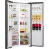 Frigorífico Side-by-Side Gorenje NRS917E41BXWD, independente, American Door, preto, 2 portas, Touch, LED