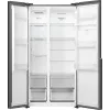 Frigorífico Side-by-Side Gorenje NRS917E41BXWD, independente, American Door, preto, 2 portas, Touch, LED