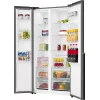 Frigorífico Side-by-Side Gorenje NRS917E41BXWD, independente, American Door, preto, 2 portas, Touch, LED