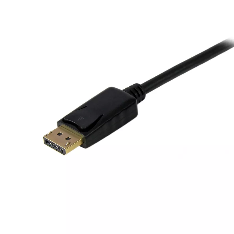 StarTech.com 4,6 m cabo DisplayPort para VGA – cabo adaptador ativo DisplayPort para VGA – vídeo 1080p – cabo de monitor DP para VGA – conversor DP 1.2 para VGA – ficha DP com bloqueio