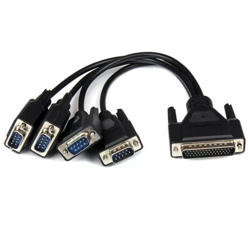 StarTech.com placa combo série PCI Express PCIe de 4 portas - 2 x RS232 2 x RS422 / RS485